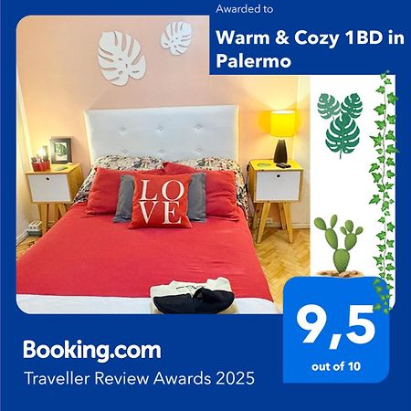 Warm & Cozy 1Bd In Palermo Apartment Buenos Aires Exterior foto